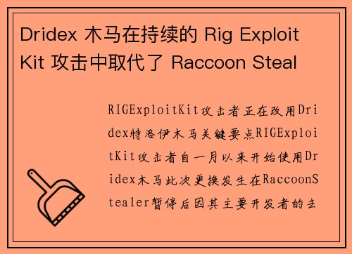 Dridex 木马在持续的 Rig Exploit Kit 攻击中取代了 Raccoon Steal